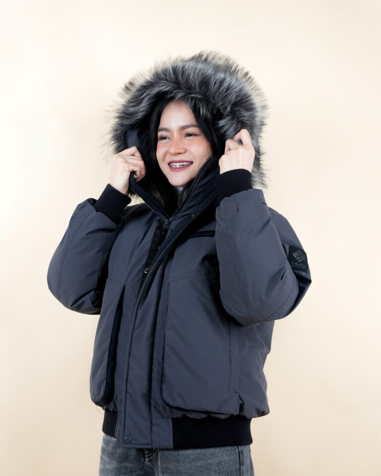 เช่าเสื้อขนห่าน Columbia Slim Fit Long Padding 55