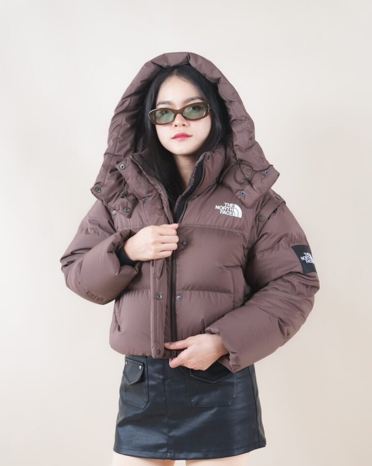 เช่าเสื้อกันหนาวขนเป็ด The North Face Novelty Nuptse ที่ Go mall ร้านเช่าเสื้อกันหนาว #1 ในไทย
