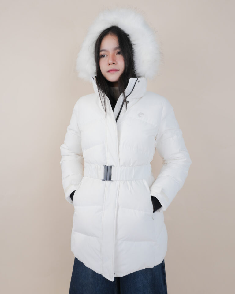 เช่าเสื้อขนเป็ด NEPA Premium Belted หญิงขาวเฟอร์