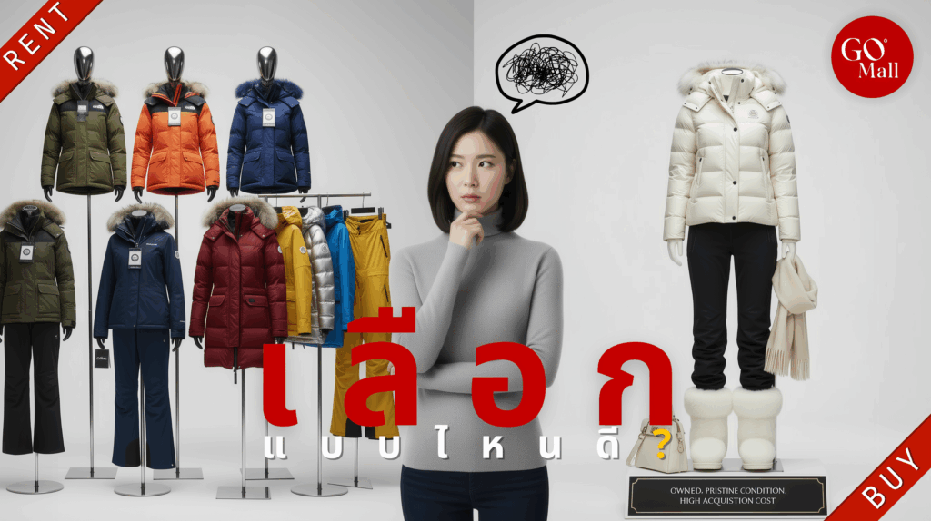 เปรียบเทียบข้อดีข้อเสียการเช่าและซื้อ เสื้อกันหนาว สำหรับนักเดินทางไทย