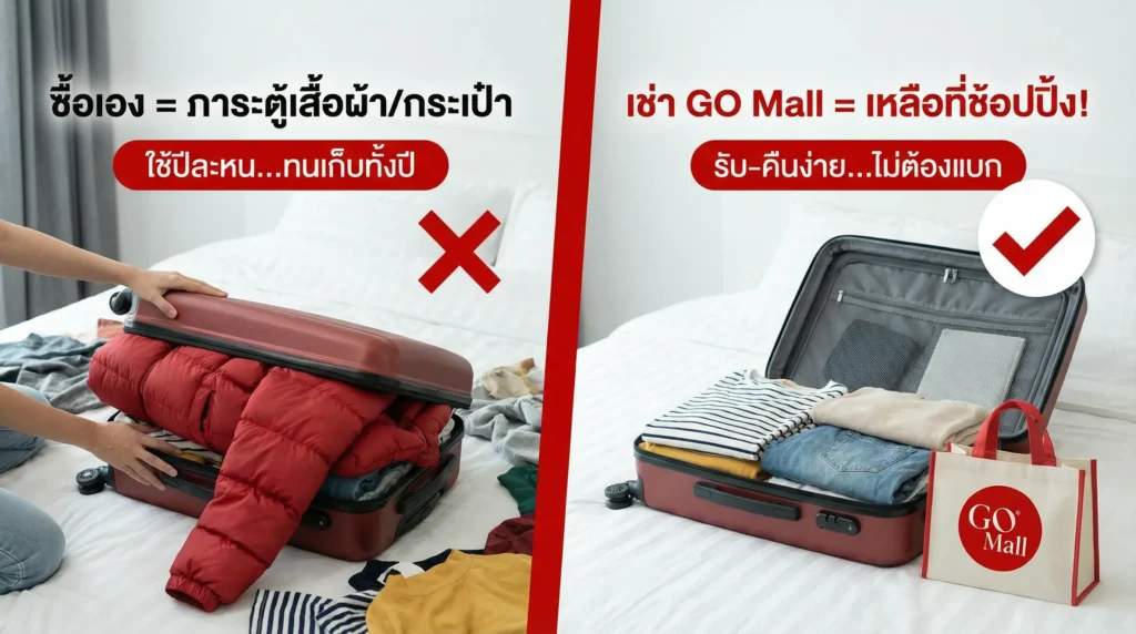 ซื้อหรือเช่าเสื้อกันหนาวดี