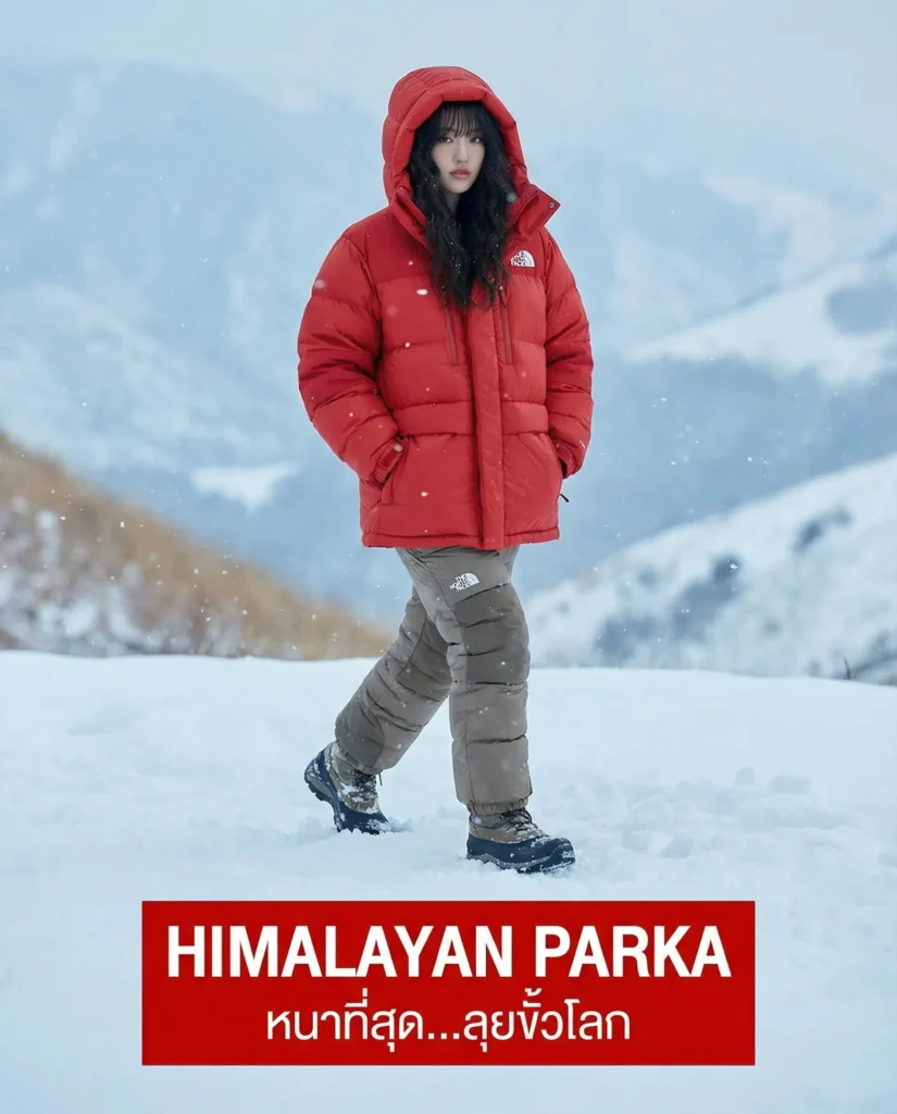 เสื้อกันหนาว The North Face - Himalayan Down Parka