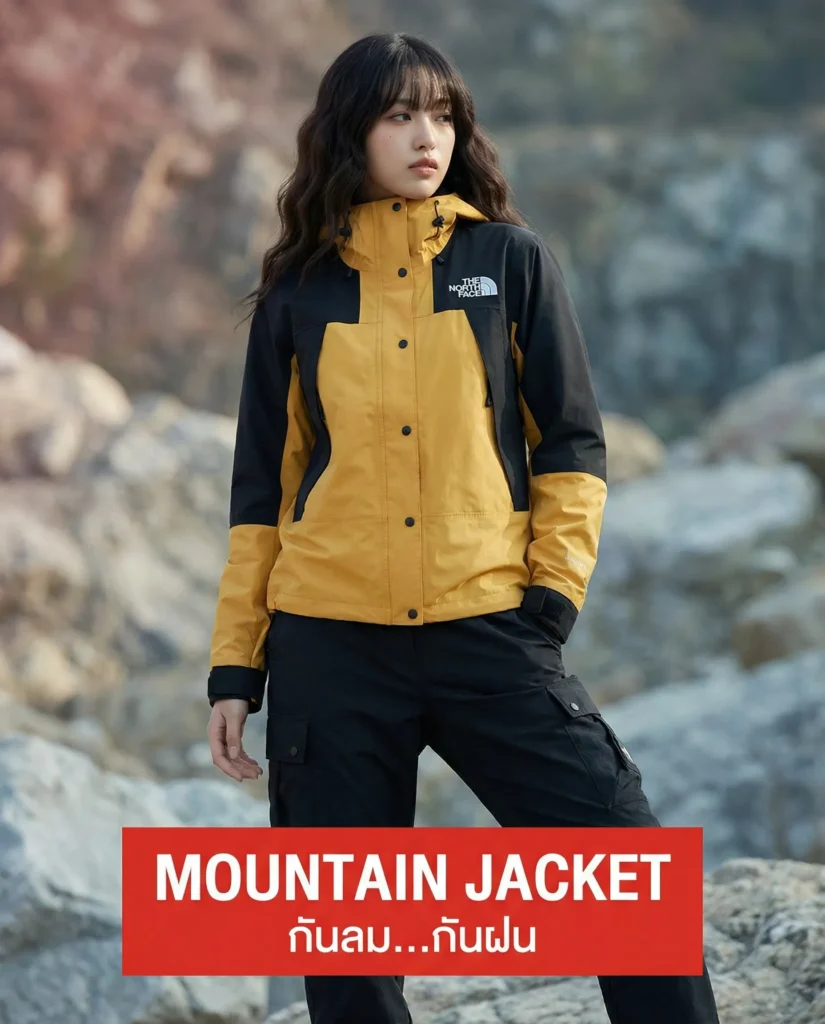 เสื้อกันหนาว The North Face - Mountain Jacket 1986