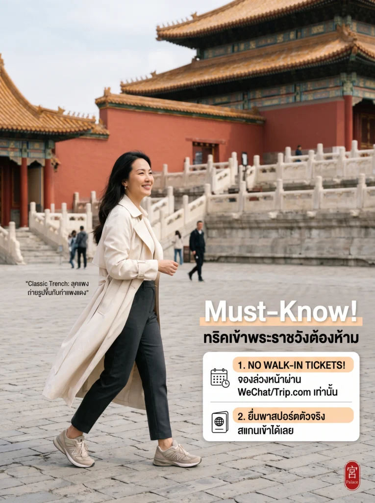 ทริคเข้าชมพระราชวังต้องห้าม