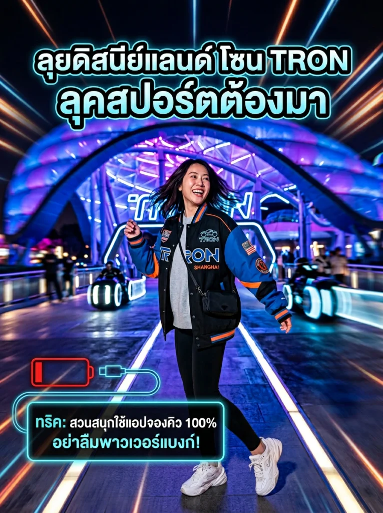 ลุคสปอร์ตลุยเซี่ยงไฮ้ดิสนีย์แลนด์